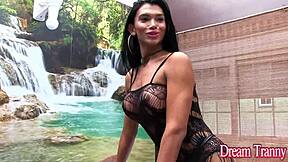 big butt tranny valerya pacheco double anal creampie