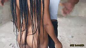 Campus break turns into hardcore fat Asian BBW tits pounding sex!