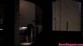 Hungarian Babe Assfucked Bent Over Doggystyle While Spied on Close Up