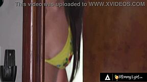 my heart races watching stepmom natasha nice caught between bickering stepsisters alina lopez and jade baker's twisted love fight