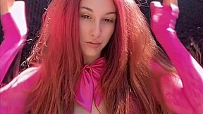 hey, check out this italian milf artemisia love in bikini puffing a cigarette outdoors