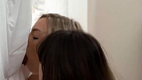 Tiny Teens Take Huge Cock Anal Creampie in Wild 3some