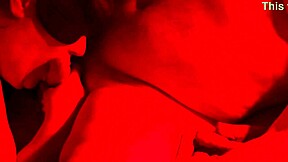 Cum hungry bbw milf blindfolded swallows deepthroat load from old husband