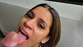 Boyfriend's Silent Betrayal as I Swallow His Friends' Hot Semen