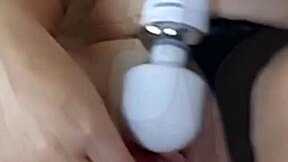 my vibrator teases clit as lush pulses deep in pussy