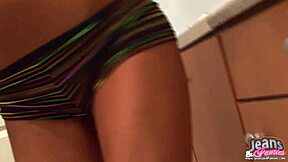 wanna see this petite skinny teen 18+ slip out of her tight jeans and tiny panties?