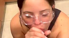 dani valentina's latina tits bounce as big black cock creampies her pussy pov before dinner