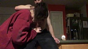 oops amateur arab milf drools sloppy on fat cock midnight munch