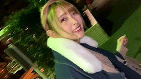 Pure Japanese girl confesses she only fucks people she likes in first hardcore creampie POV session dubbed English
