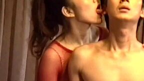 Naughty Japanese Babe Licks Nipples Before Hard Slut Fucking!