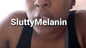 ebony milf deals with penile yeast infection up close
