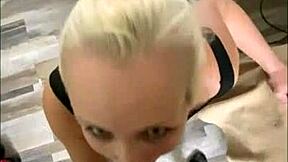 Milf Delivers Sloppy Blowjob Compilation with Explosive Facials