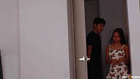 Step-Brother Fucks Me and Step-Daughters in Creampie Orgy