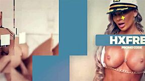 Perky titted brunette slut maya farrell ravaged by huge cock hardx