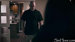 Rimming your cute asian best friend's big ass before monster cock blowjob