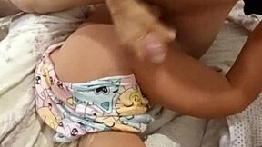 dirty hubby joins to threesome fuck stepdaughter sex toy
