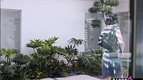 realtor licks divorced black teen's pussy then straps on for lesbian toy sex 😍👅