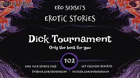 wanna hear this dick tournament audio? it's super erotic for women with hot masturbation and orgasm sounds
