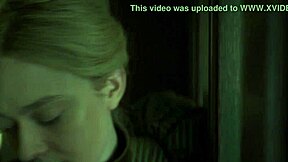 horny police captain shows cock to beautiful blonde dakota fanning at the police department