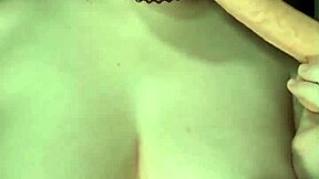 i get so excited sucking dildos and squeezing my huge natural tits