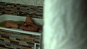 i spy dana barzagli and luna's big tits asses squirting in jacuzzi lesbian play