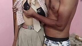 OMG! INDIAN DESI SCHOOLGIRL Takes BOYFRIEND'S BIG COCK In VILLAGE FUCK Frenzy!