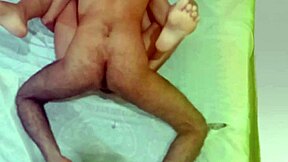 Indian girlfriend tries first anal fuck close up in bedroom