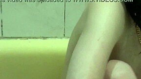 Beautiful Naked Assol Foams Soapy Pussy Boobs in Bath