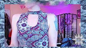 Hey cuties, check my horny girlfriend's nympho camshow fingering her huge tits with vibrator – part 1!