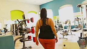 chunky sofia rose fucked hard on kitchen counter by rome major