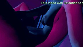 Giantess nighttime anal vore stretches huge fetish toy insertion