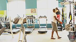 chunky sofia rose fucked hard on kitchen counter by rome major