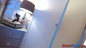 Yorkshire nerd pounds her then blasts facial cumshot