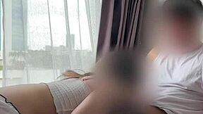 i came twice riding cock! petite asian pussy creams garage doggy