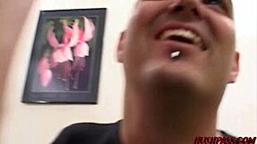 Sandra romain fat bubble ass licked fucked ridden cowgirl deepthroat by monster cock in fishnets