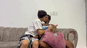 Watching movies with my girlfriend and her friend – shouldn't I shove my huge cock in her?!