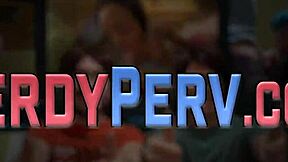 Yorkshire nerd pounds her then blasts facial cumshot