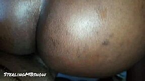gave my sexy curvy angel baby hard outdoor doggy pounding