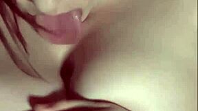 i get so excited sucking dildos and squeezing my huge natural tits