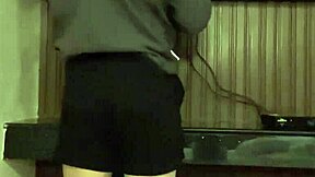 hey pinay babe rides tv repairman cock in bathroom closeup fun 😘🍆