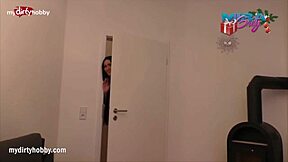 Horny German Teen Swallows HUGE CUMLOAD After Holiday POV ROUGH FUCK Celebration!