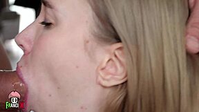 Polly Yangs Begs, Cum In My Braces-Filled Mouth After Sloppy Face Fuck!