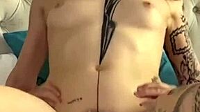 backstage hidden cam catches tattoo model anal doggystyle riding