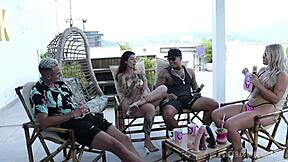 bruna carlos heats up casal kobra bora cast part 1