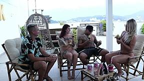 bruna carlos heats up casal kobra bora cast part 1