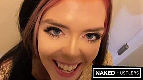 Pillow booty PAWG slurps balls deepthroats huge BBC doggystyle