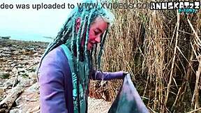 Suck my cock deep public then take facial load