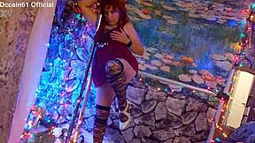 check out steffi july's hotwife pussy dance promo