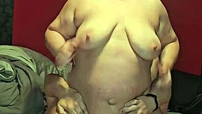 damn this preggo milf's big tits smother my face good