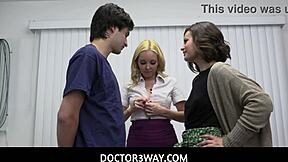doctor3way gets comfy fucking stepbro with aaliyah love in hospital roleplay